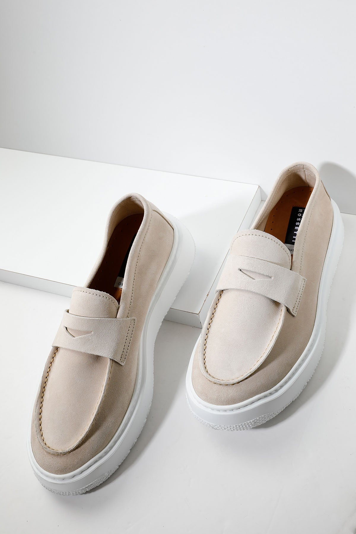 Fratelli Rossetti Süet Loafer Ayakkabı-Libas Trendy Fashion Store