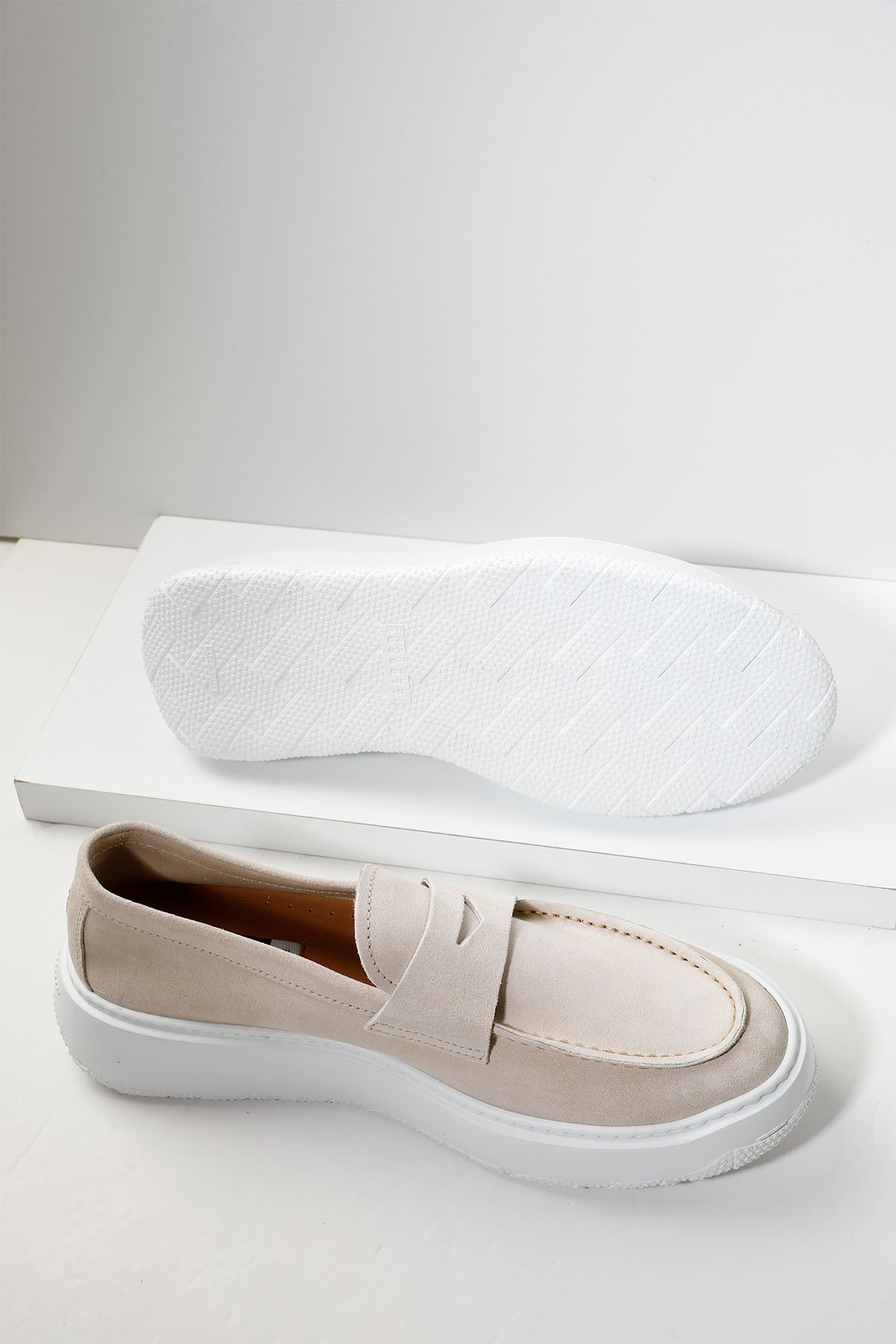 Fratelli Rossetti Süet Loafer Ayakkabı-Libas Trendy Fashion Store