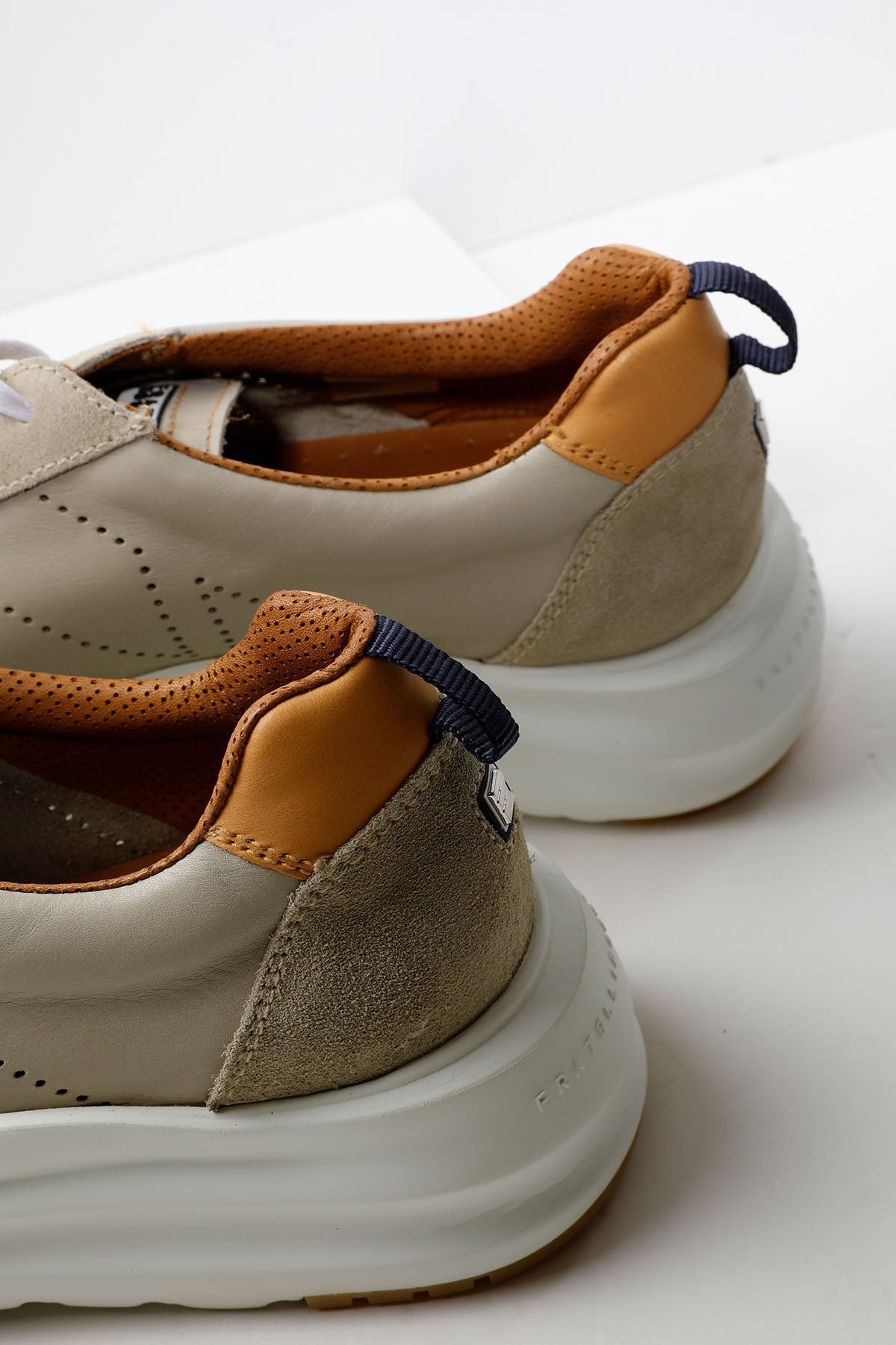 Fratelli Rossetti Deri ve Süet Sneaker Ayakkabı-Libas Trendy Fashion Store