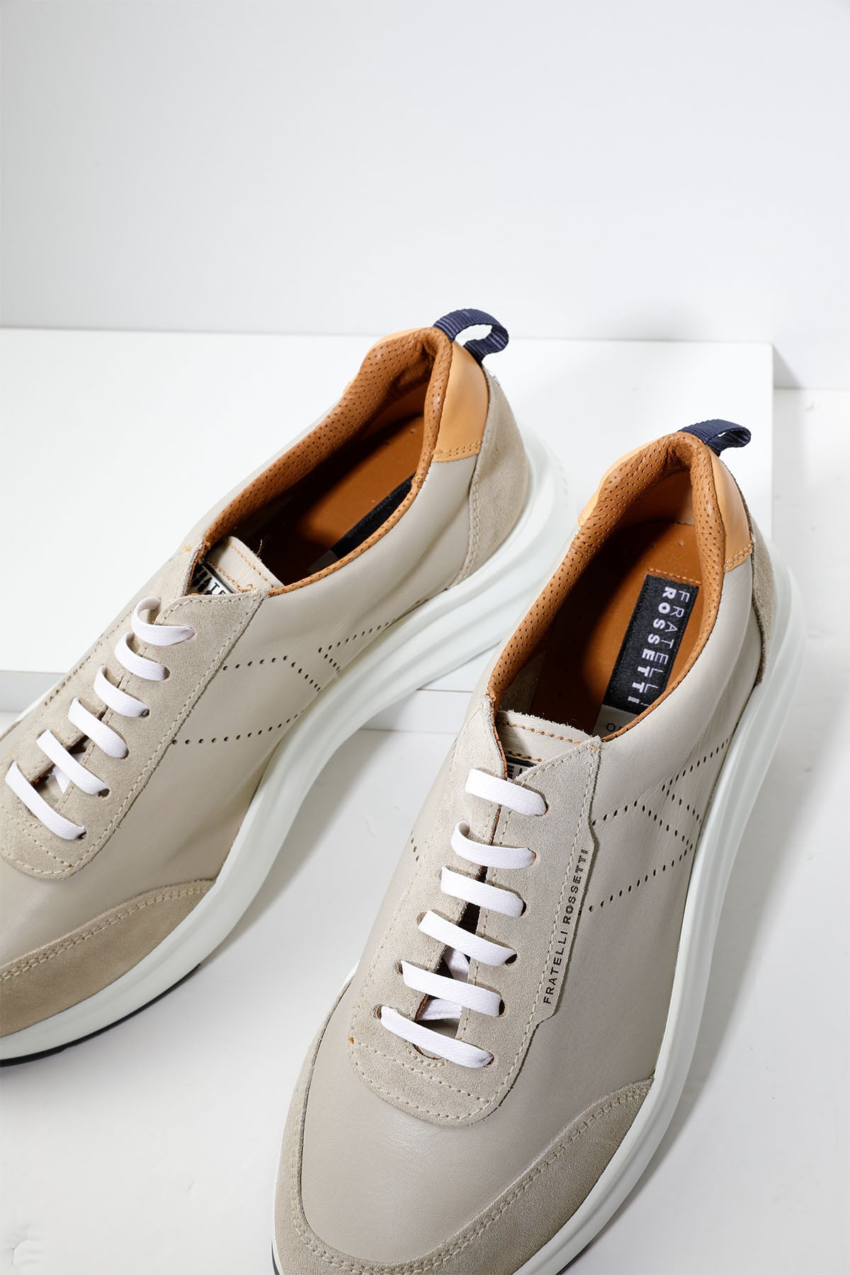 Fratelli Rossetti Deri ve Süet Sneaker Ayakkabı-Libas Trendy Fashion Store