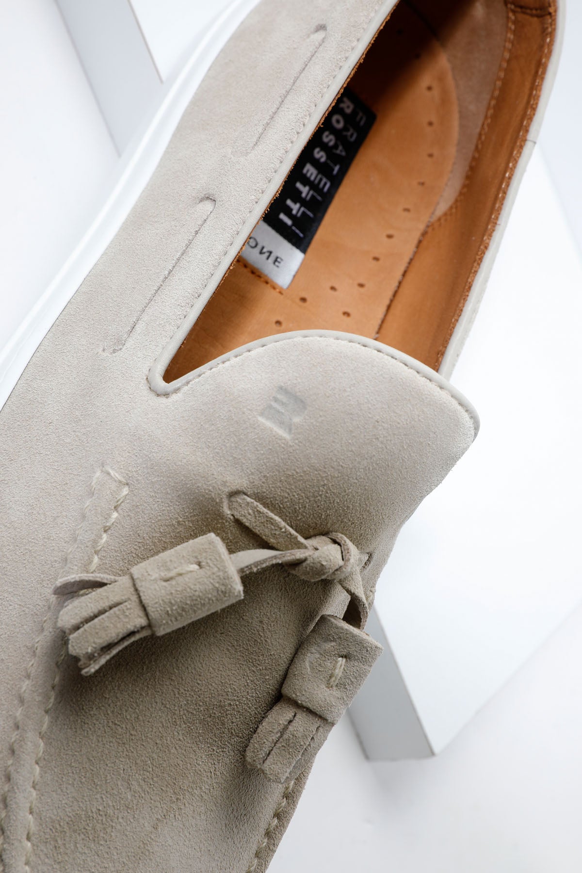 Fratelli Rossetti Püsküllü Süet Loafer Ayakkabı-Libas Trendy Fashion Store