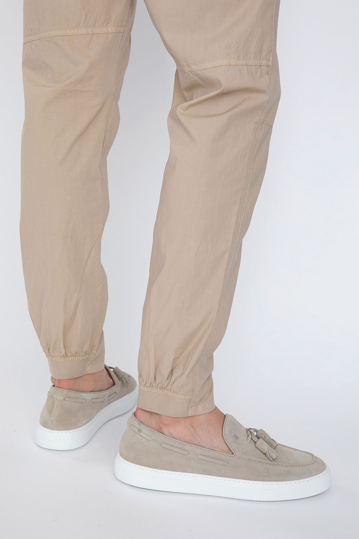 Fratelli Rossetti Püsküllü Süet Loafer Ayakkabı-Libas Trendy Fashion Store