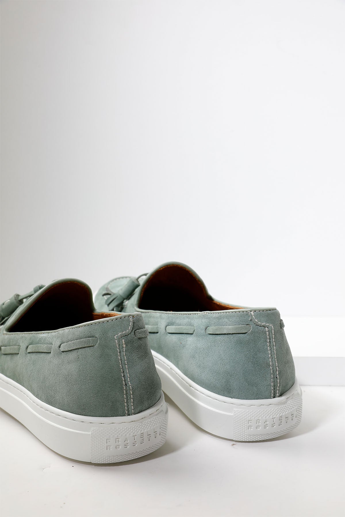 Fratelli Rossetti Püsküllü Süet Loafer Ayakkabı-Libas Trendy Fashion Store