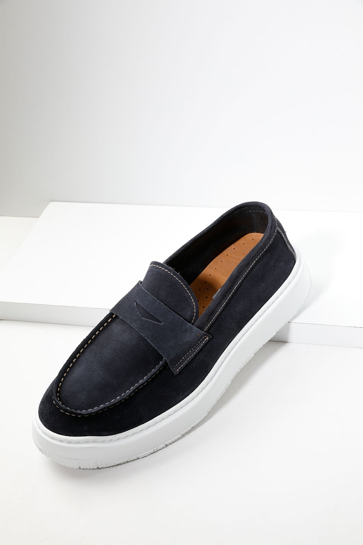 Fratelli Rossetti Süet Loafer Ayakkabı-Libas Trendy Fashion Store