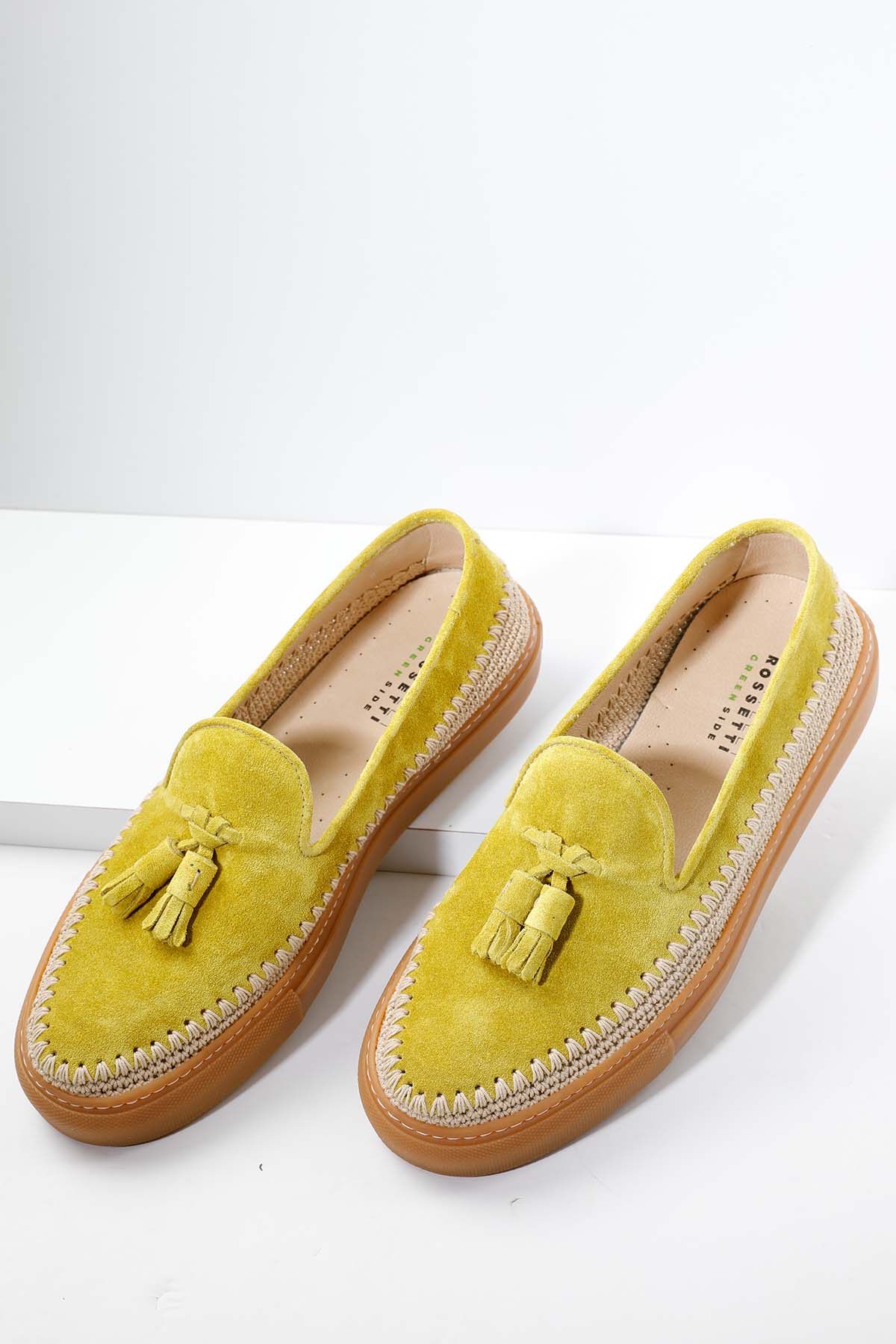 Fratelli Rossetti Brera Püsküllü Süet Loafer Ayakkabı-Libas Trendy Fashion Store