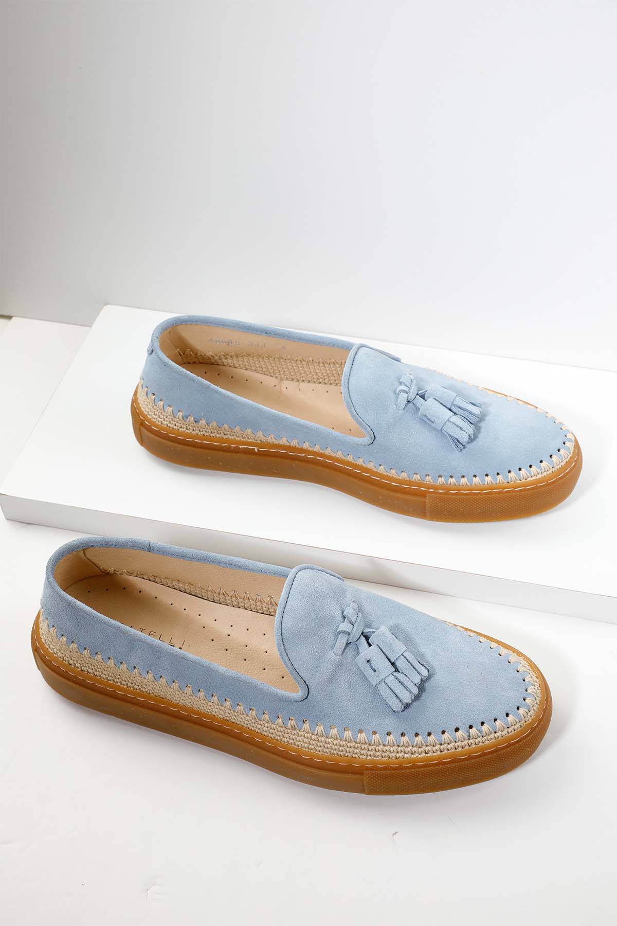 Fratelli Rossetti Brera Püsküllü Süet Loafer Ayakkabı-Libas Trendy Fashion Store