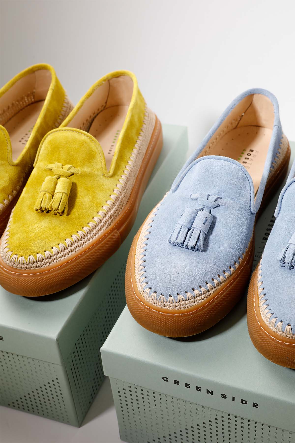 Fratelli Rossetti Brera Püsküllü Süet Loafer Ayakkabı-Libas Trendy Fashion Store