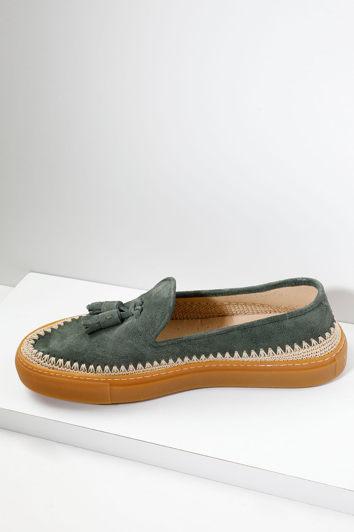 Fratelli Rossetti Brera Püsküllü Süet Loafer Ayakkabı-Libas Trendy Fashion Store