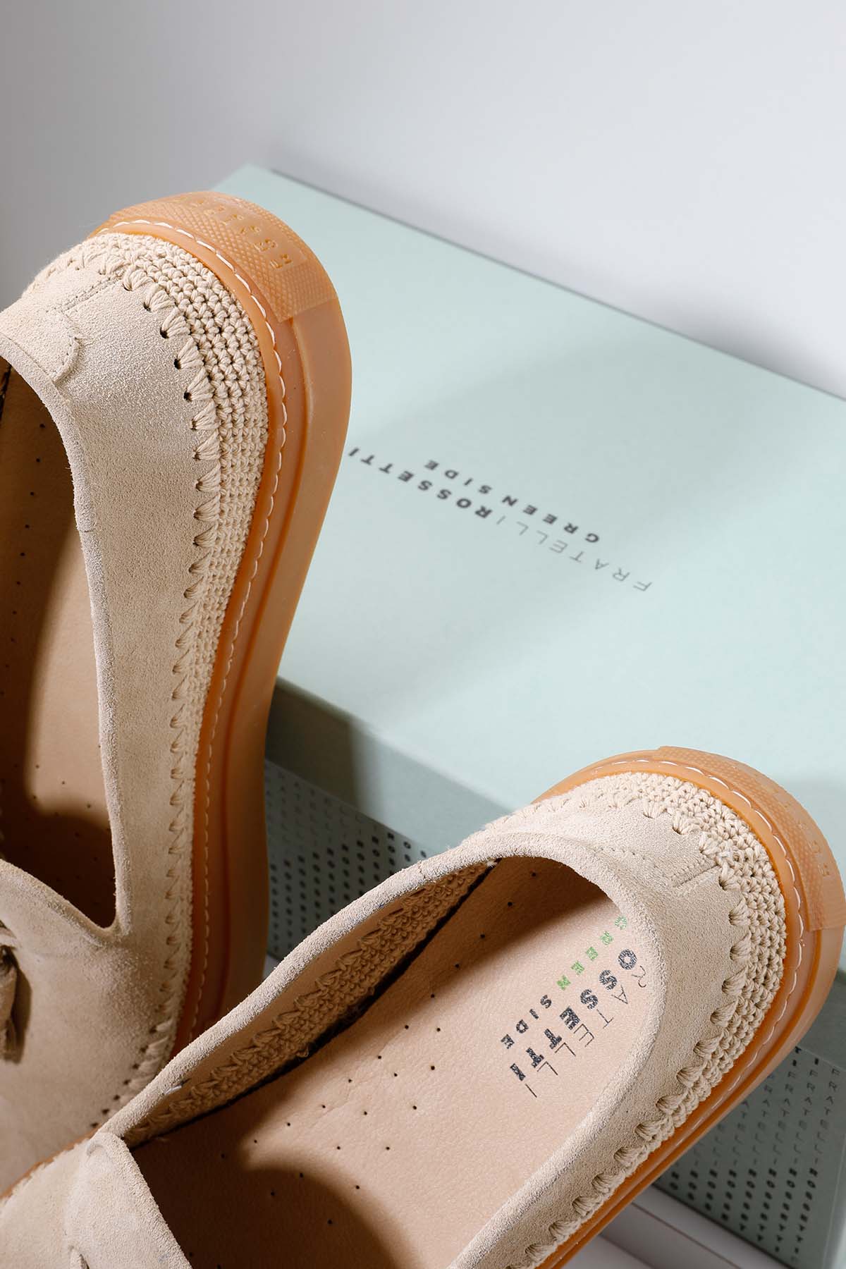 Fratelli Rossetti Brera Püsküllü Süet Loafer Ayakkabı-Libas Trendy Fashion Store