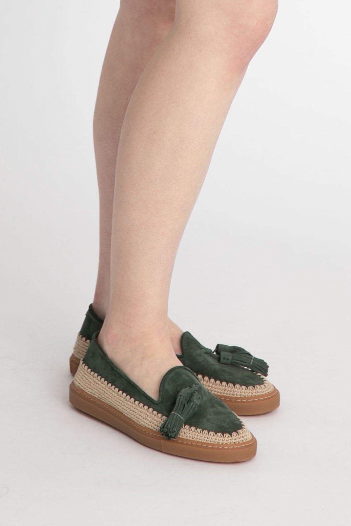 Fratelli Rossetti Brera Püsküllü Süet Loafer Ayakkabı-Libas Trendy Fashion Store