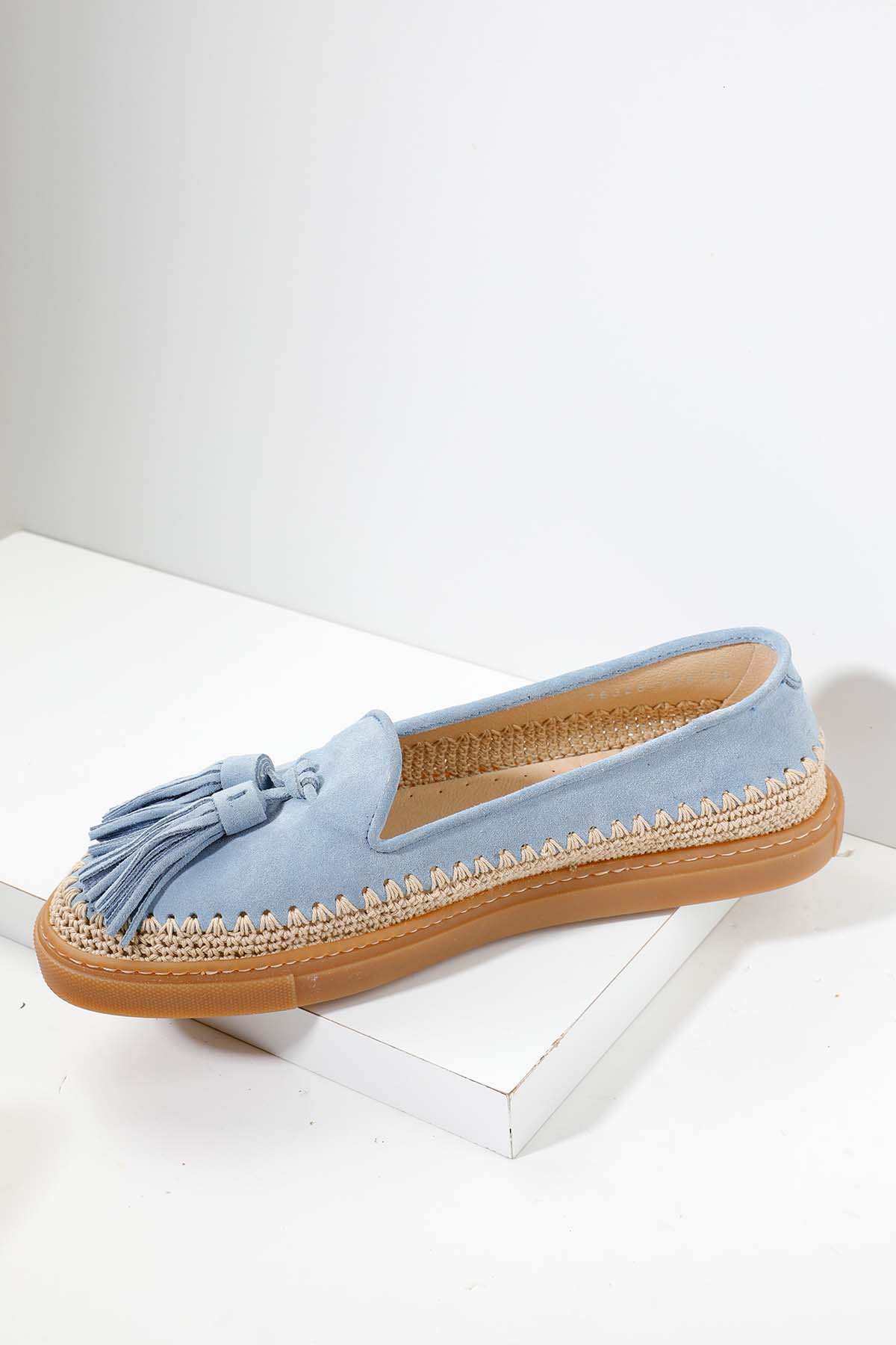 Fratelli Rossetti Brera Püsküllü Süet Loafer Ayakkabı-Libas Trendy Fashion Store