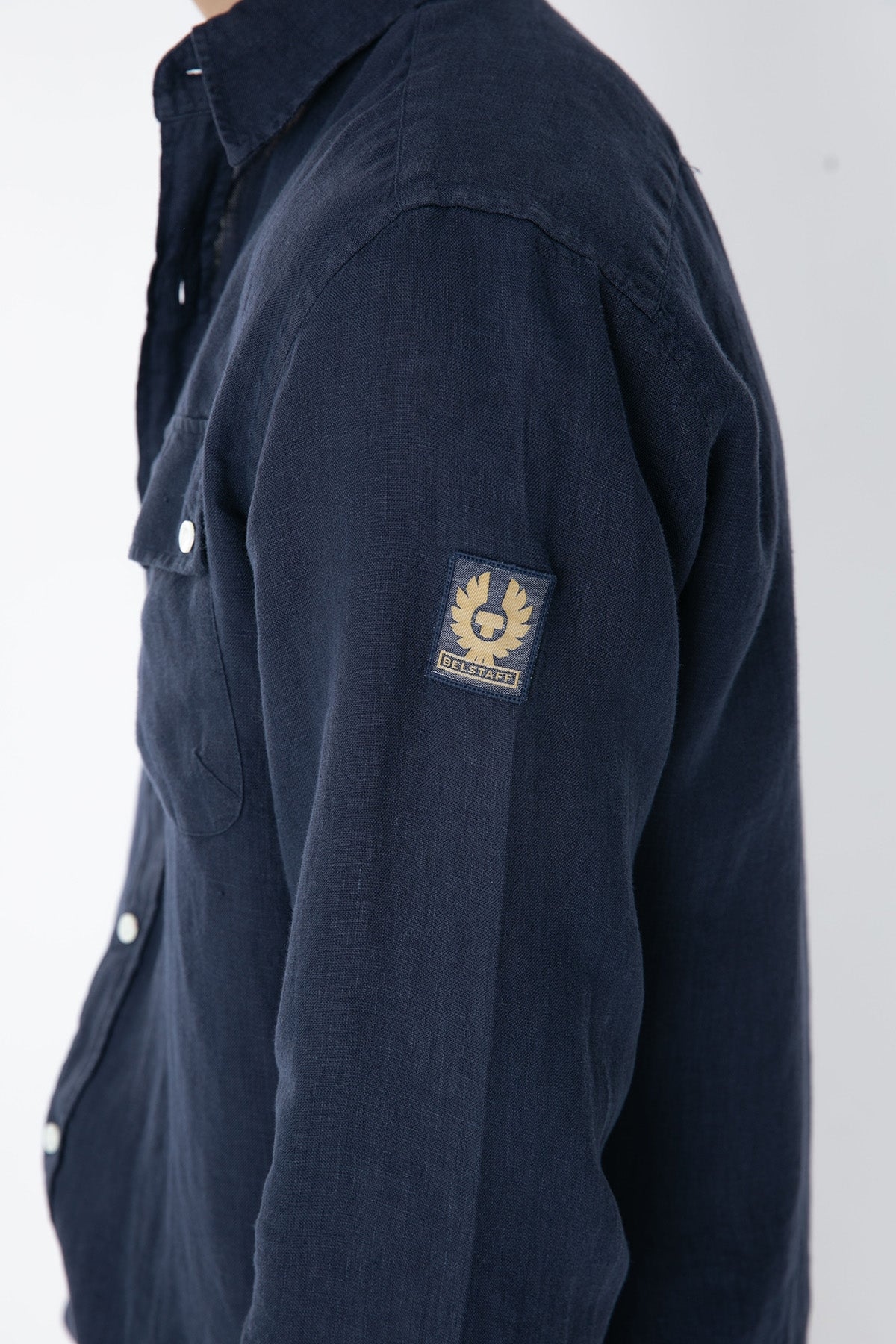 Belstaff Cep Detaylı Keten Gömlek-Libas Trendy Fashion Store