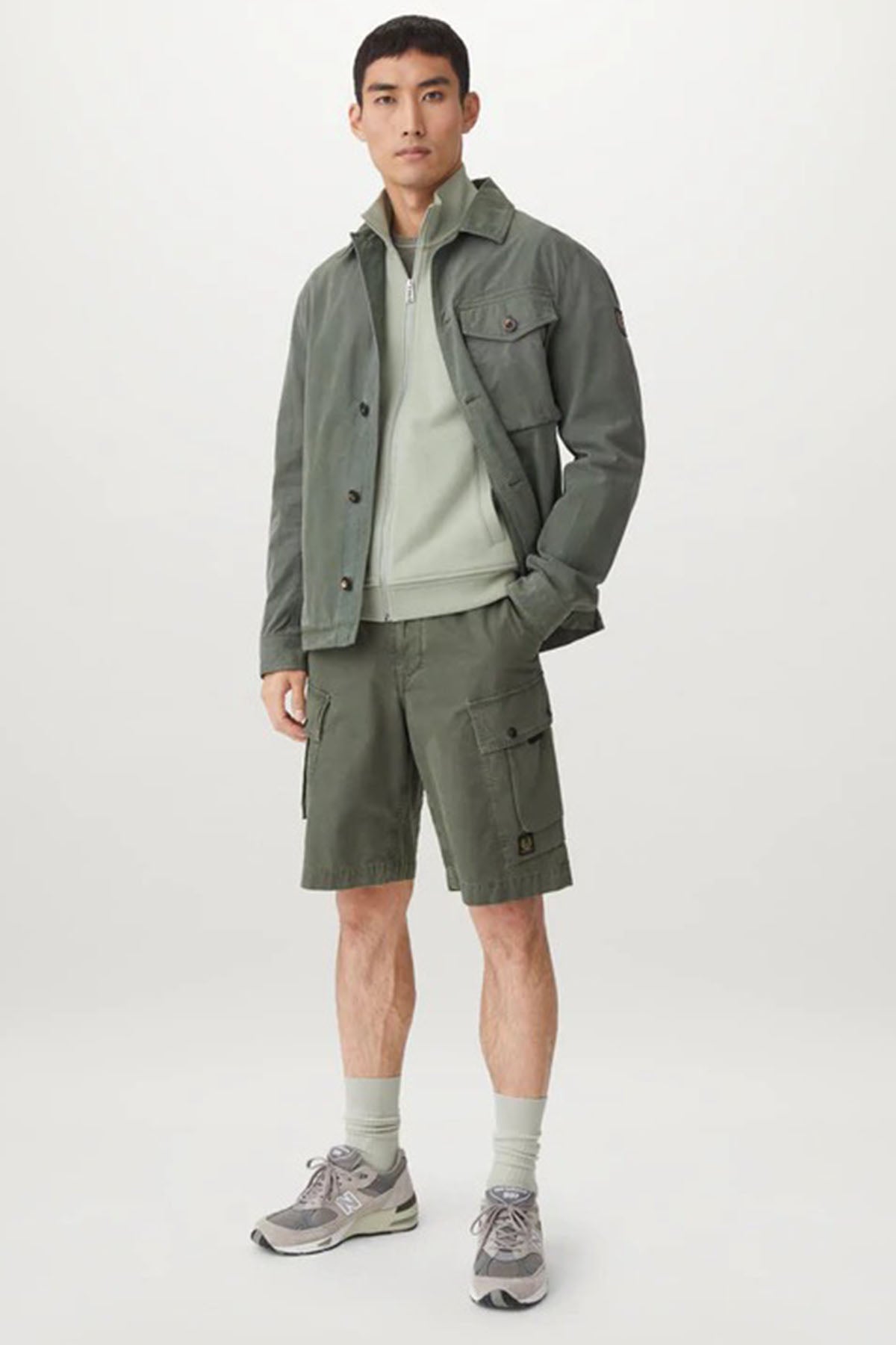 Belstaff Beli Lastikli Kargo Cepli Şort-Libas Trendy Fashion Store