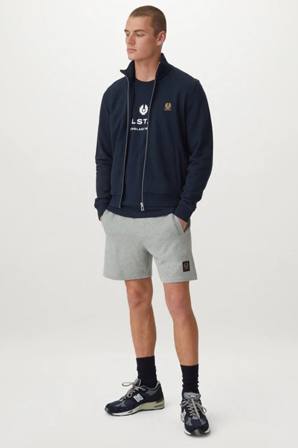 Belstaff Beli Lastikli Penye Şort-Libas Trendy Fashion Store