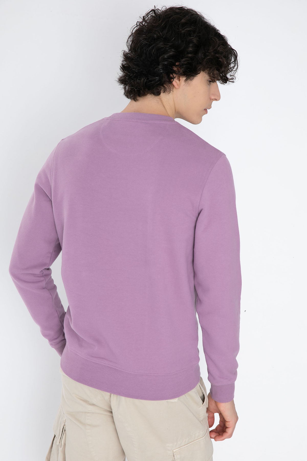 Belstaff Yuvarlak Yaka Logolu Sweatshirt-Libas Trendy Fashion Store