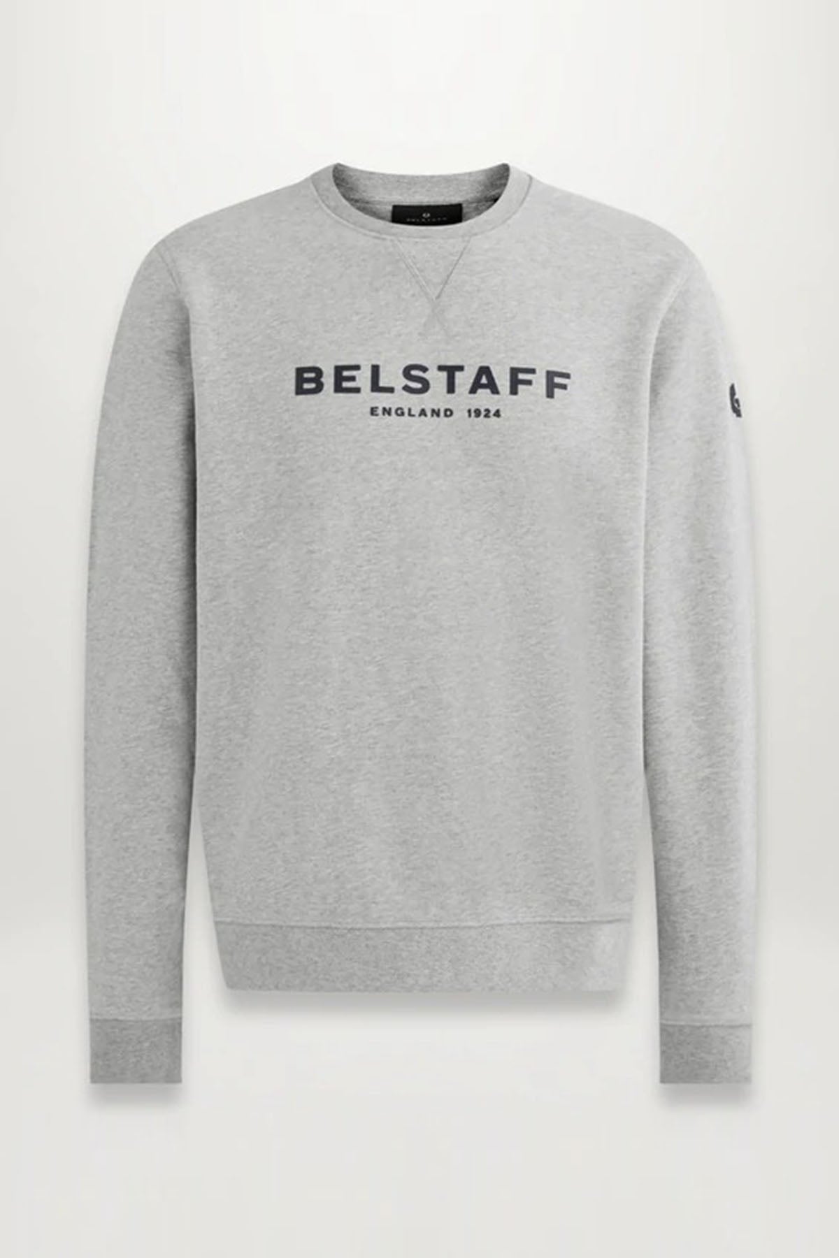 Belstaff Yuvarlak Yaka Logolu Sweatshirt-Libas Trendy Fashion Store