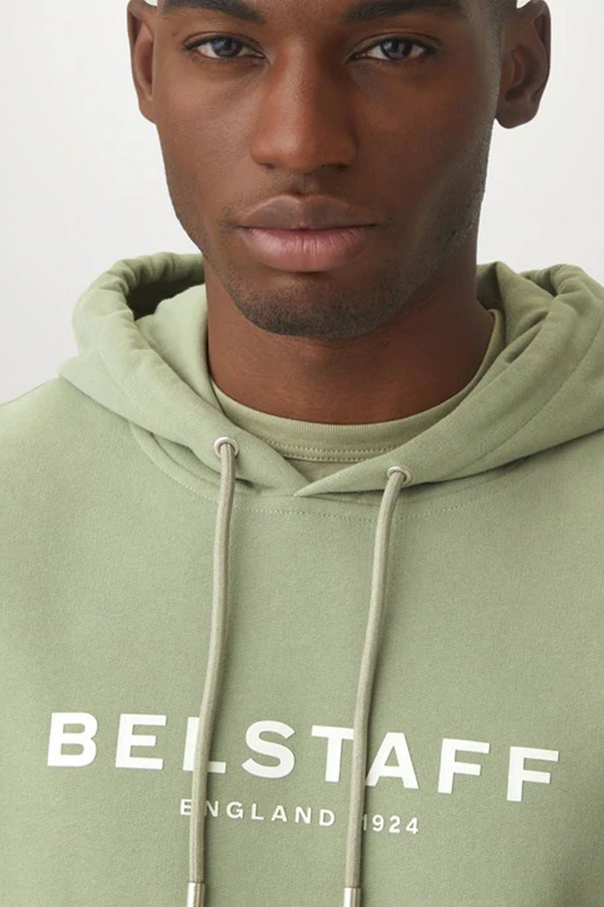 Belstaff Logolu Kapüşonlu Sweatshirt-Libas Trendy Fashion Store