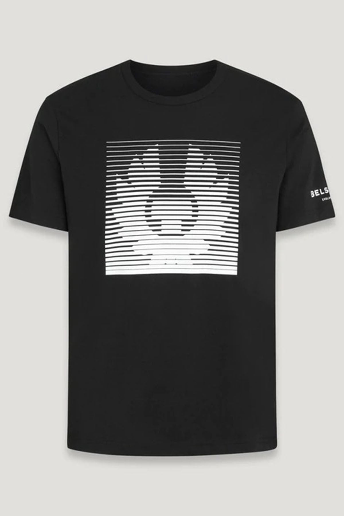 Belstaff Yuvarlak Yaka Logolu T-shirt-Libas Trendy Fashion Store