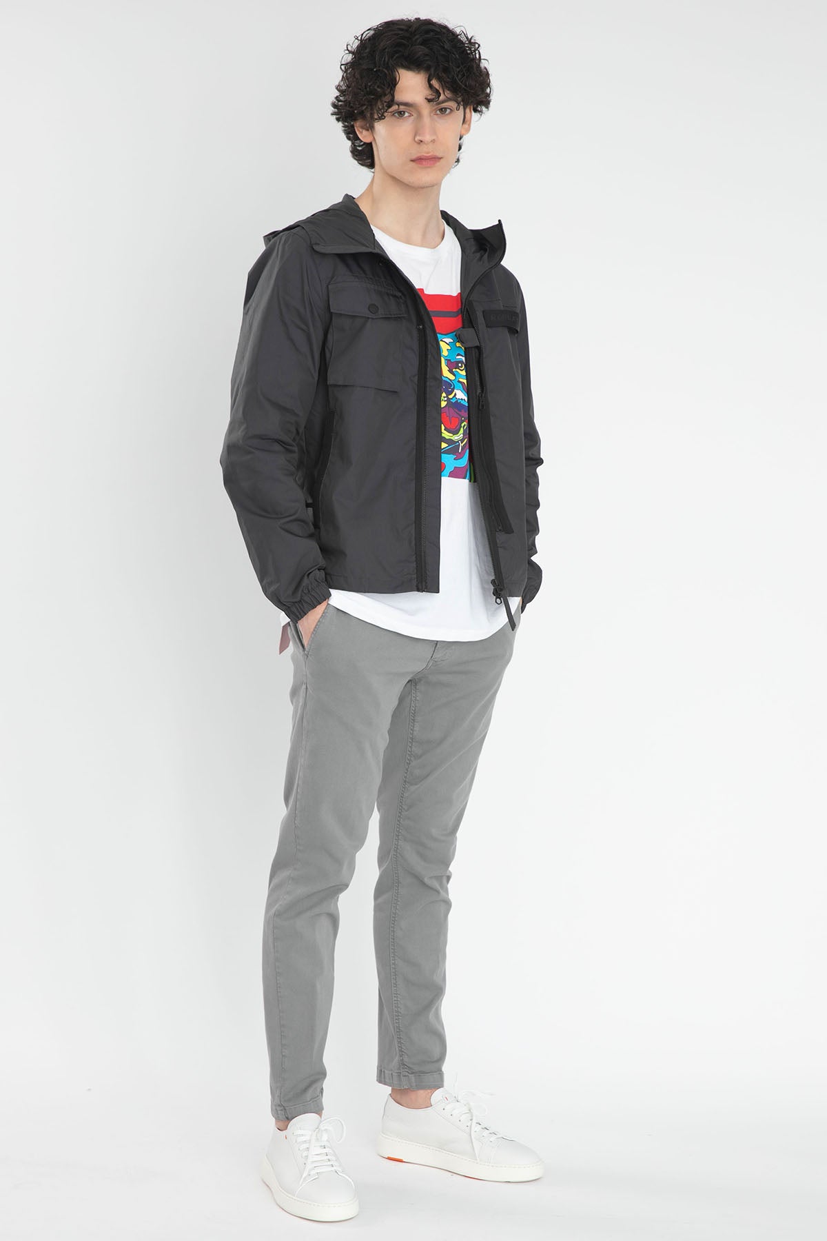 Replay Kapüşonlu Kapaklı Cep Detaylı Mont-Libas Trendy Fashion Store