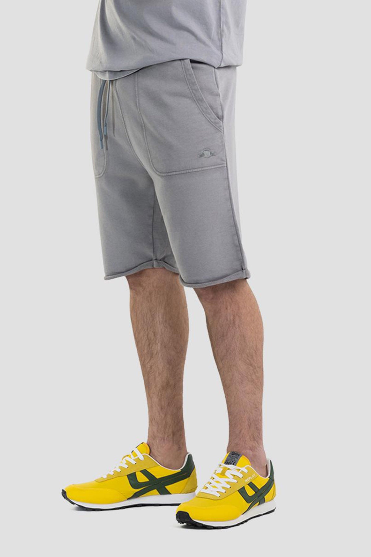 Replay Beli Lastikli Penye Şort-Libas Trendy Fashion Store