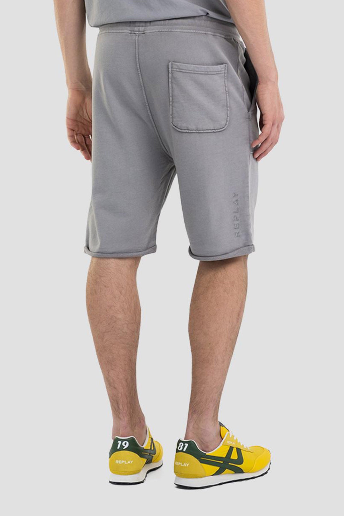 Replay Beli Lastikli Penye Şort-Libas Trendy Fashion Store