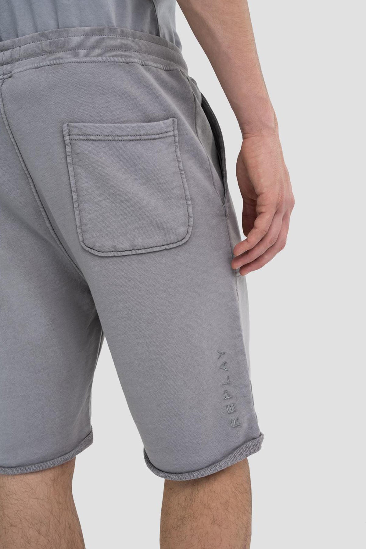 Replay Beli Lastikli Penye Şort-Libas Trendy Fashion Store