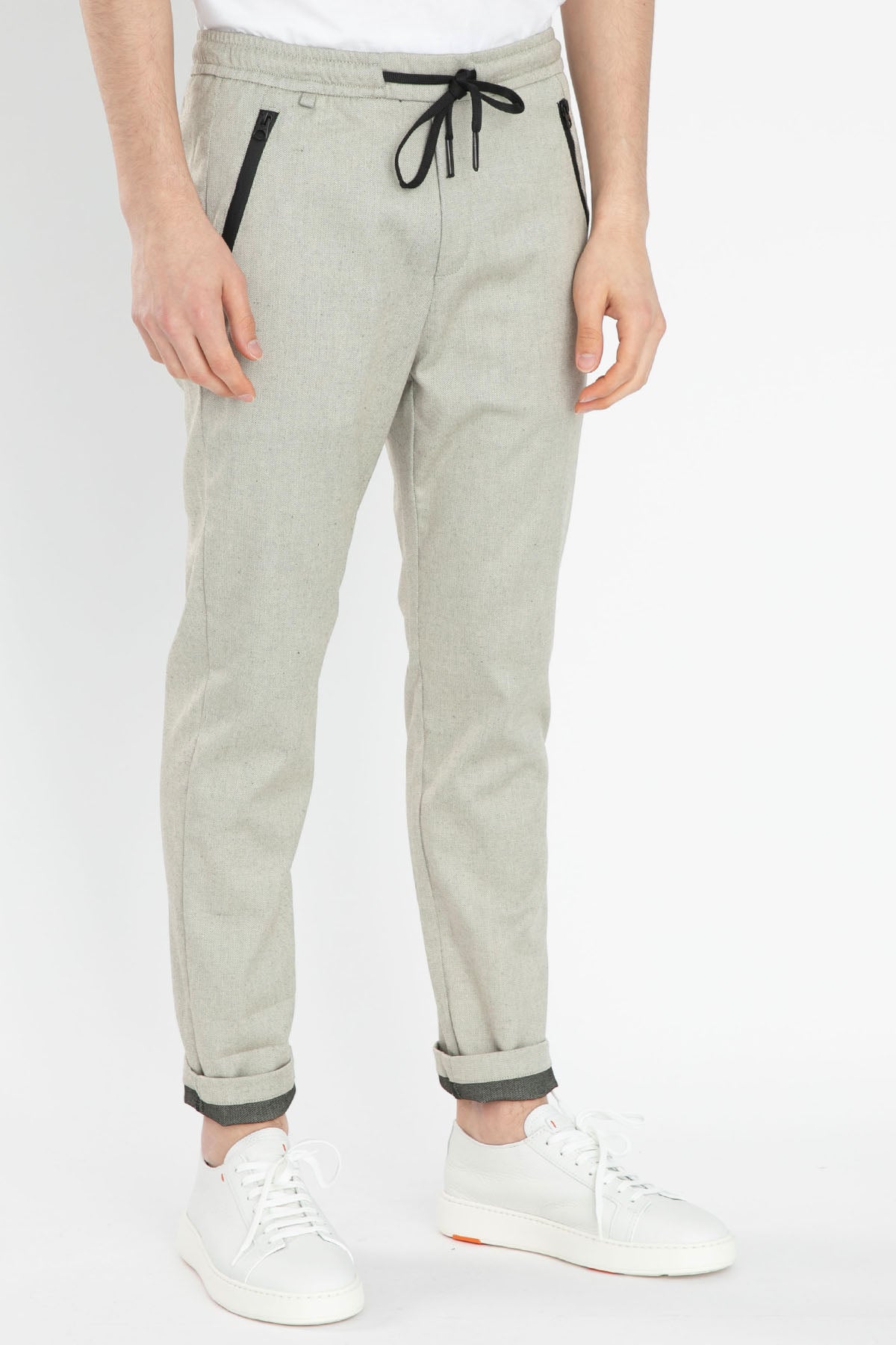 Replay Beli Lastikli Slim Fit Pantolon-Libas Trendy Fashion Store