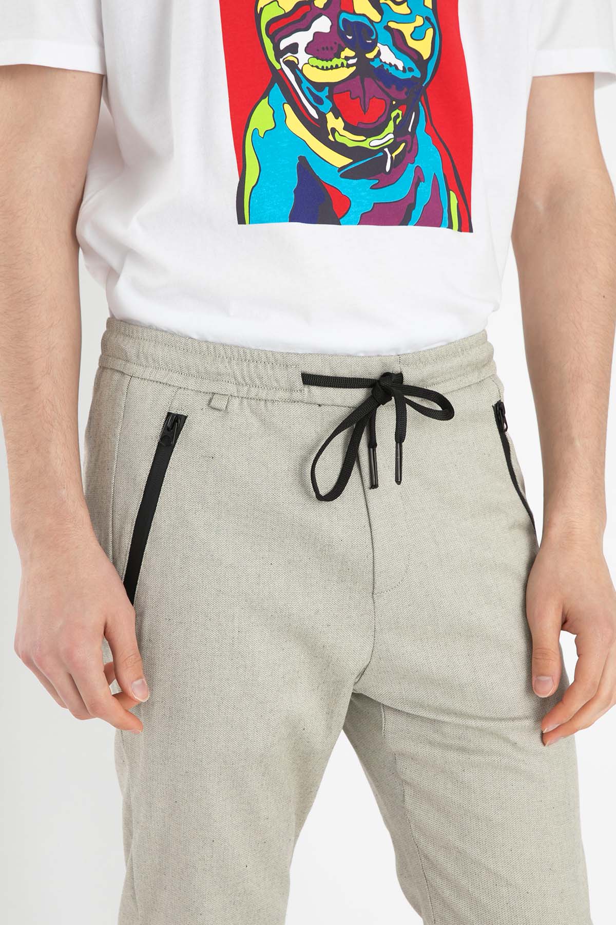 Replay Beli Lastikli Slim Fit Pantolon-Libas Trendy Fashion Store