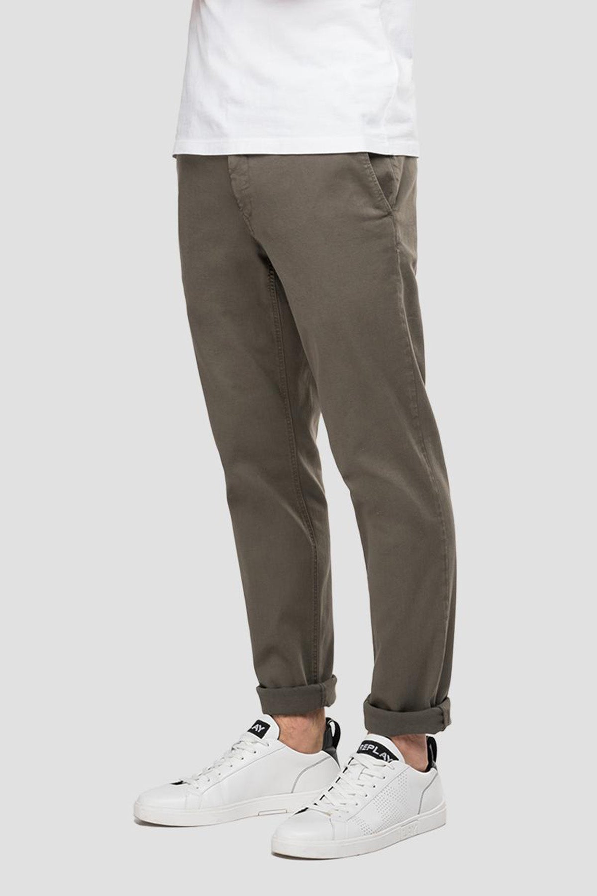 Replay Benni Hyperflex Extra Light Regular Fit Pantolon-Libas Trendy Fashion Store