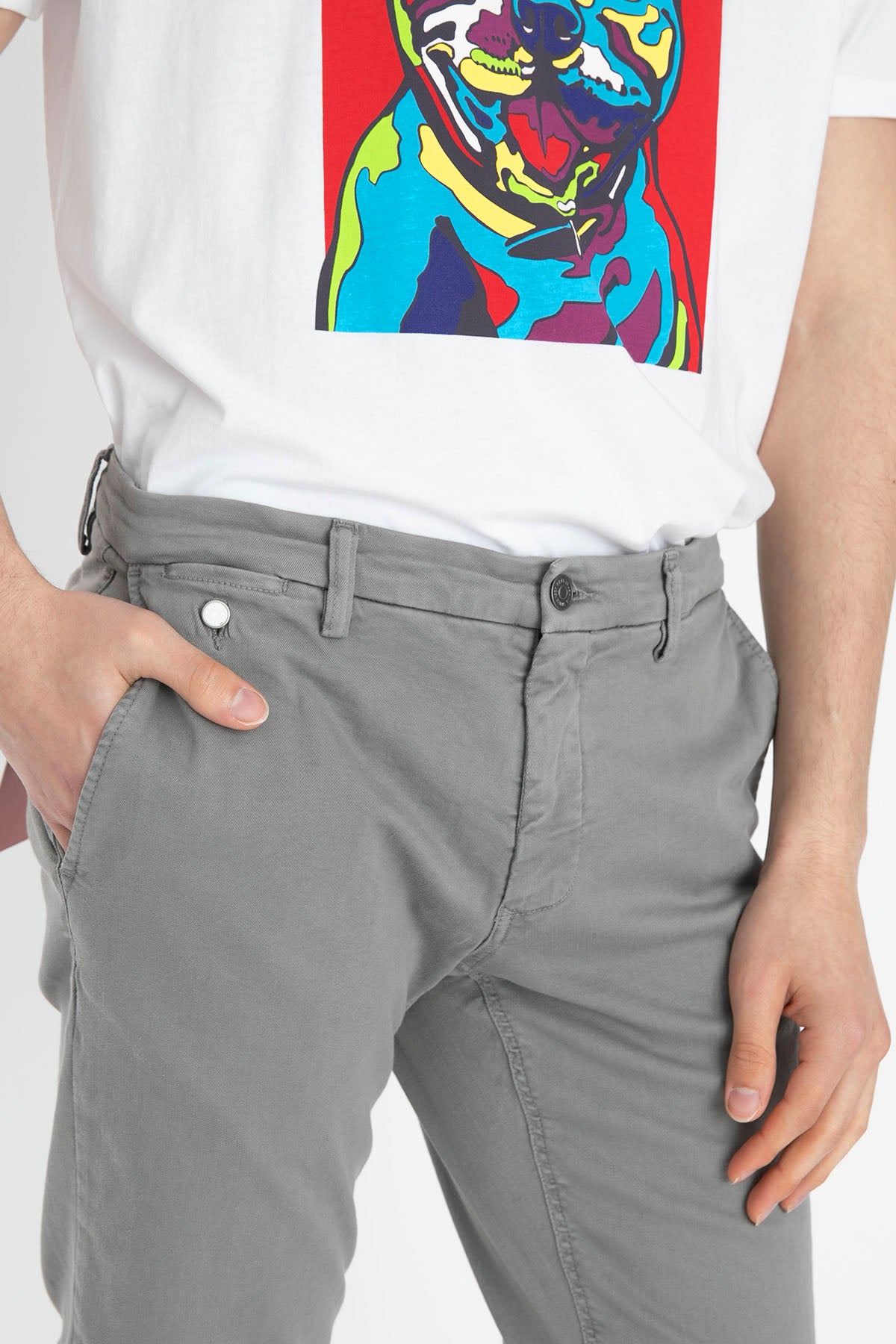 Replay Benni Hyperflex Extra Light Regular Fit Pantolon-Libas Trendy Fashion Store