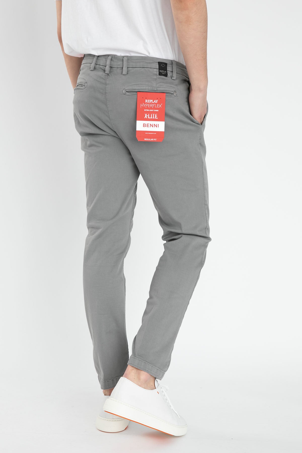Replay Benni Hyperflex Extra Light Regular Fit Pantolon-Libas Trendy Fashion Store