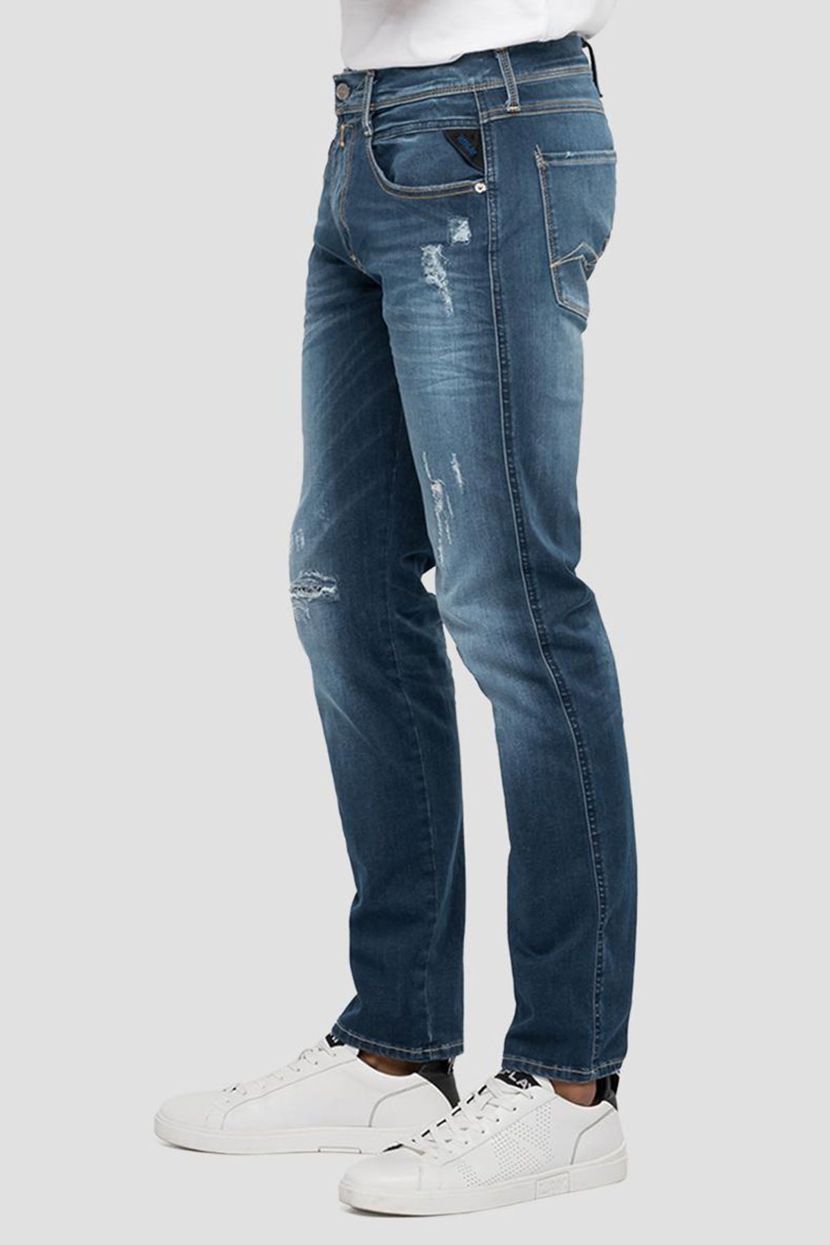 Replay Hyperflex X-Lite Re-Used Anbass Slim Fit Jeans-Libas Trendy Fashion Store