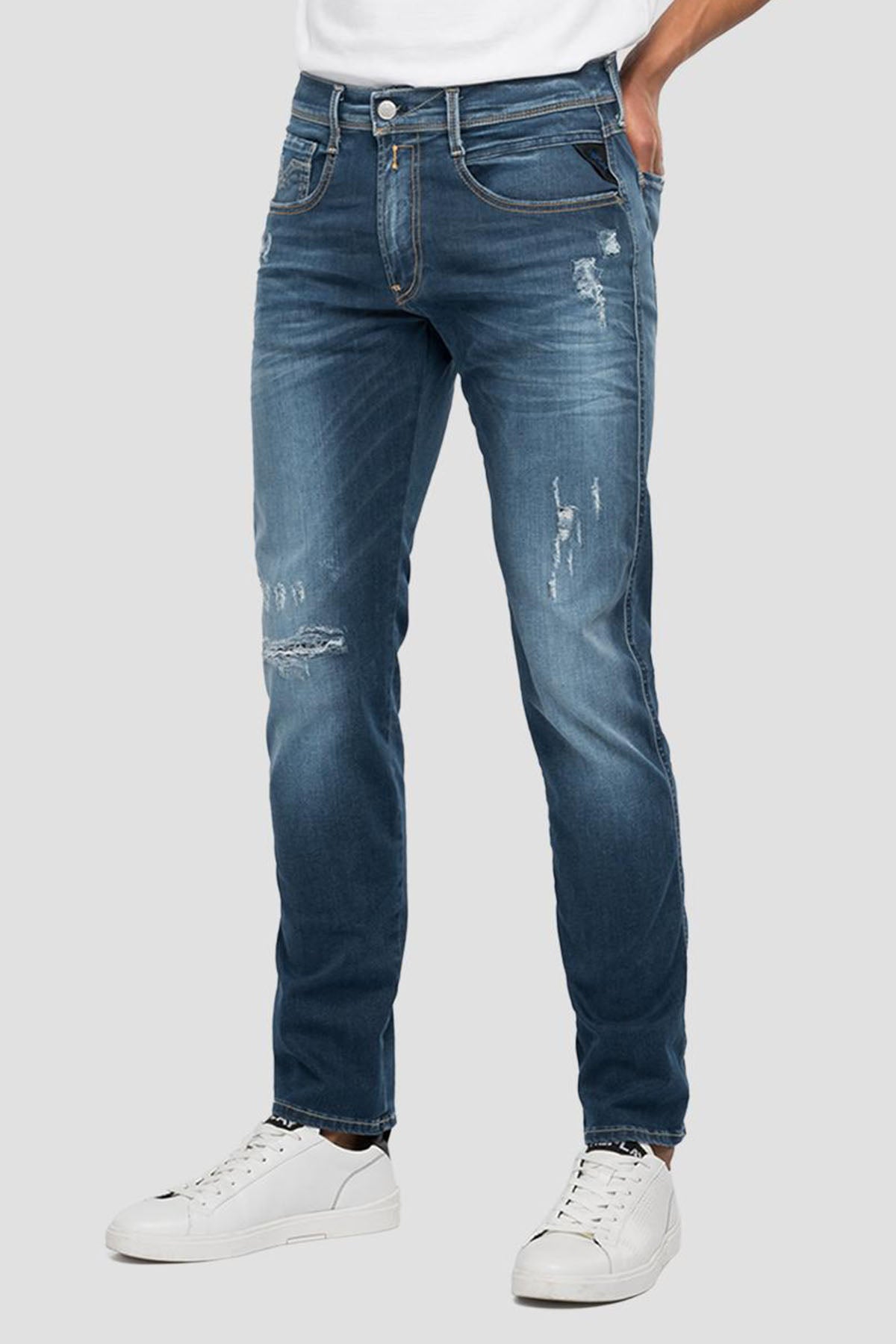 Replay Hyperflex X-Lite Re-Used Anbass Slim Fit Jeans-Libas Trendy Fashion Store