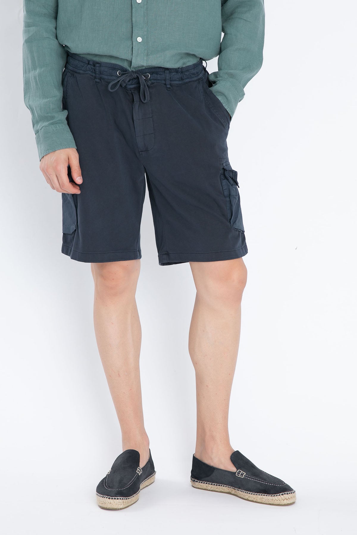 Replay Beli Lastikli Kargo Cepli Şort-Libas Trendy Fashion Store