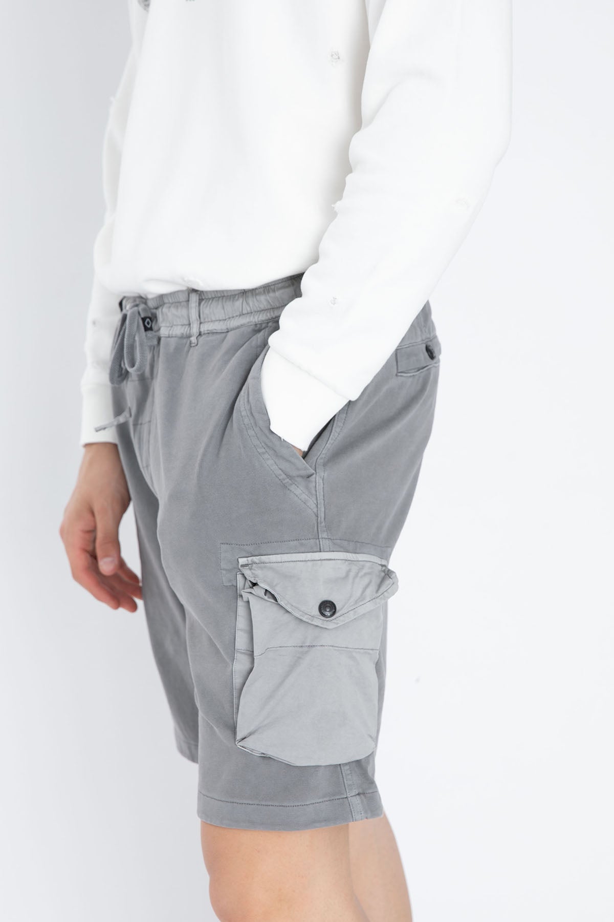 Replay Beli Lastikli Kargo Cepli Şort-Libas Trendy Fashion Store