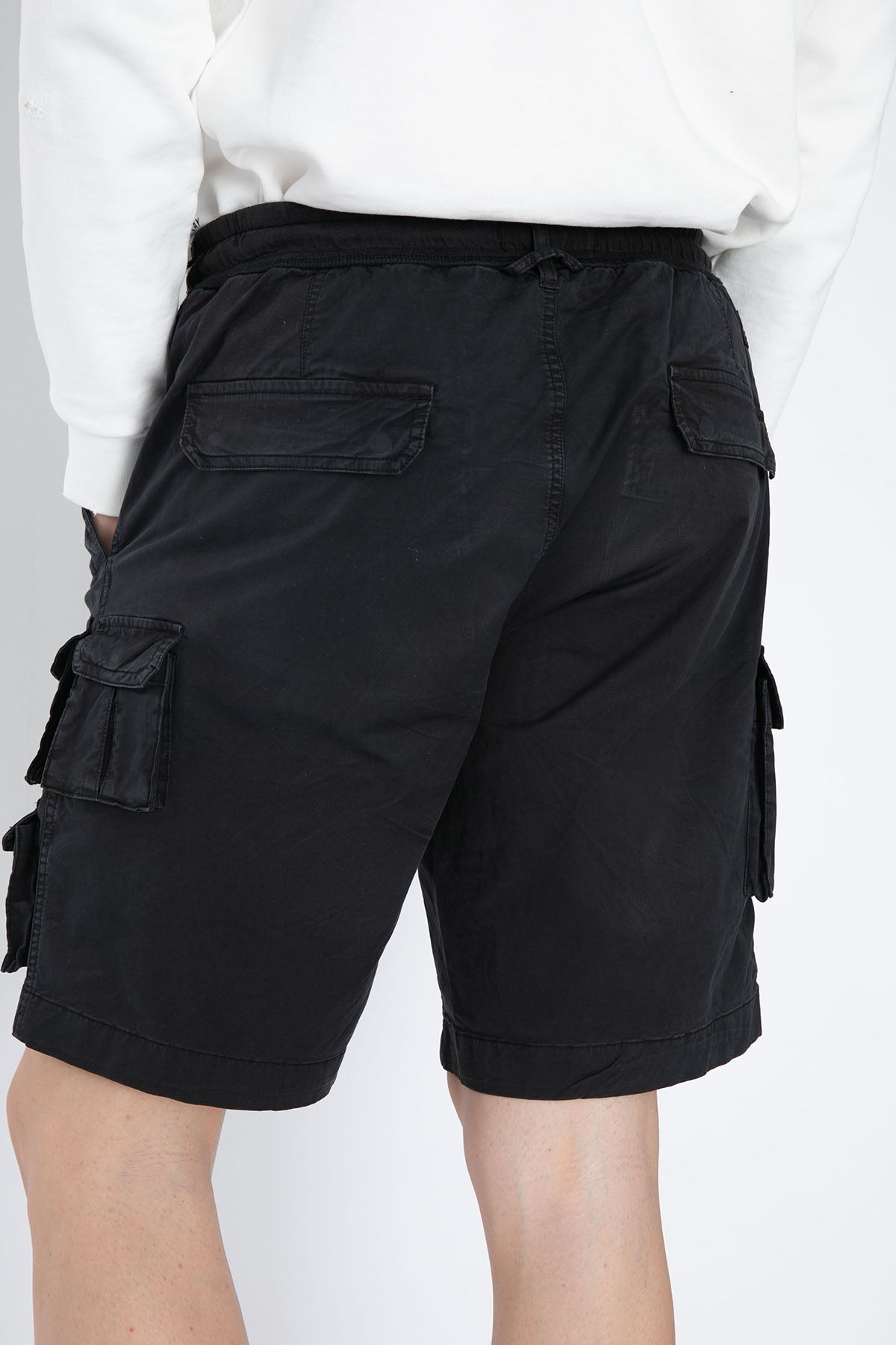 Replay Beli Lastikli Kargo Cepli Streç Şort-Libas Trendy Fashion Store