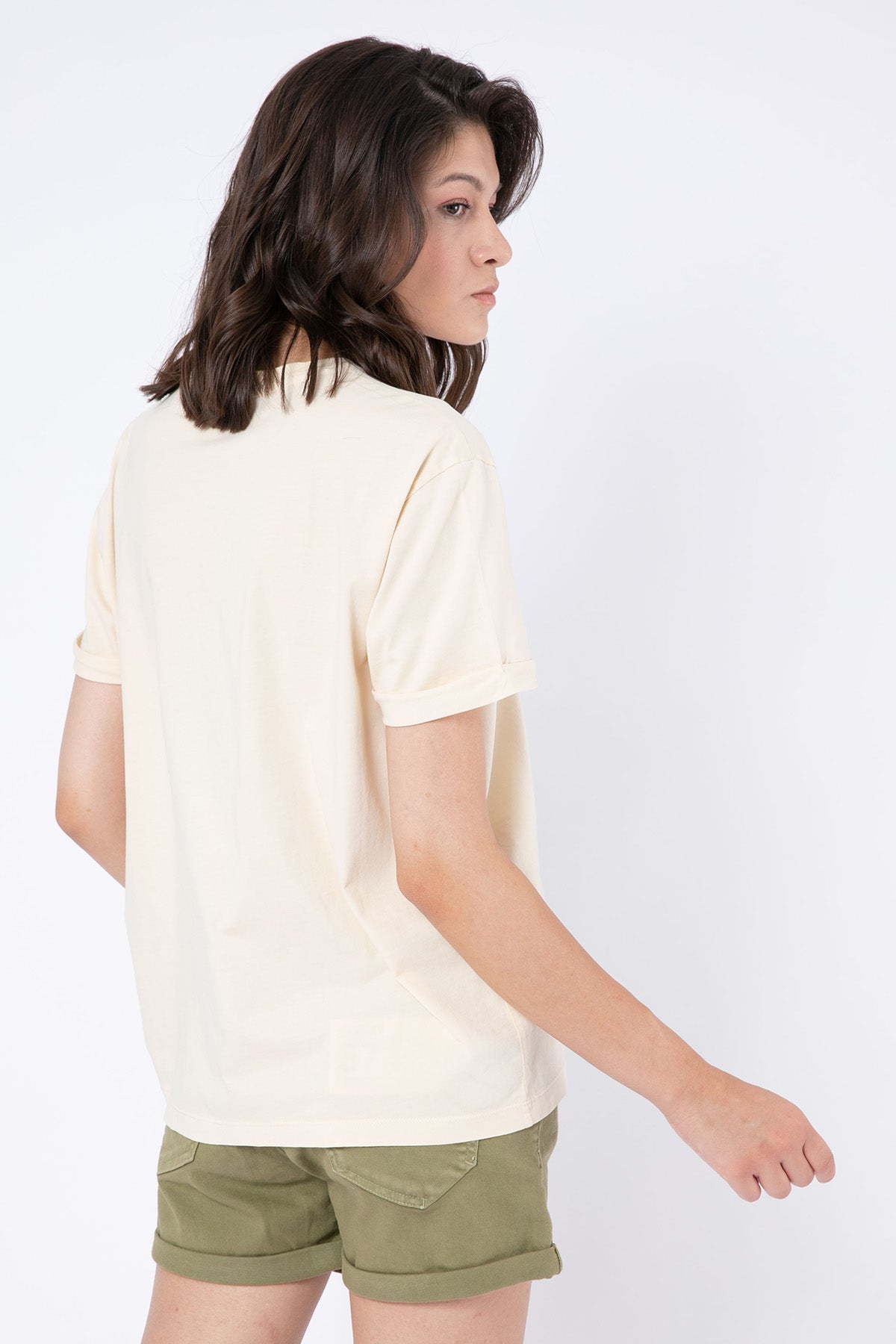 Replay Yuvarlak Yaka Logolu T-shirt-Libas Trendy Fashion Store