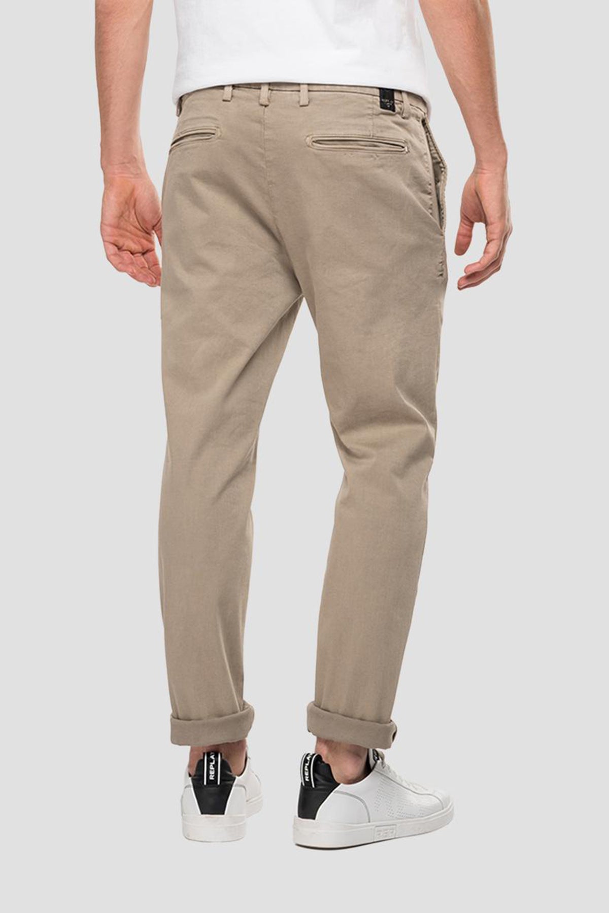 Replay Benni Regular Fit Hyperflex Extra Light Yandan Cep Pantolon-Libas Trendy Fashion Store