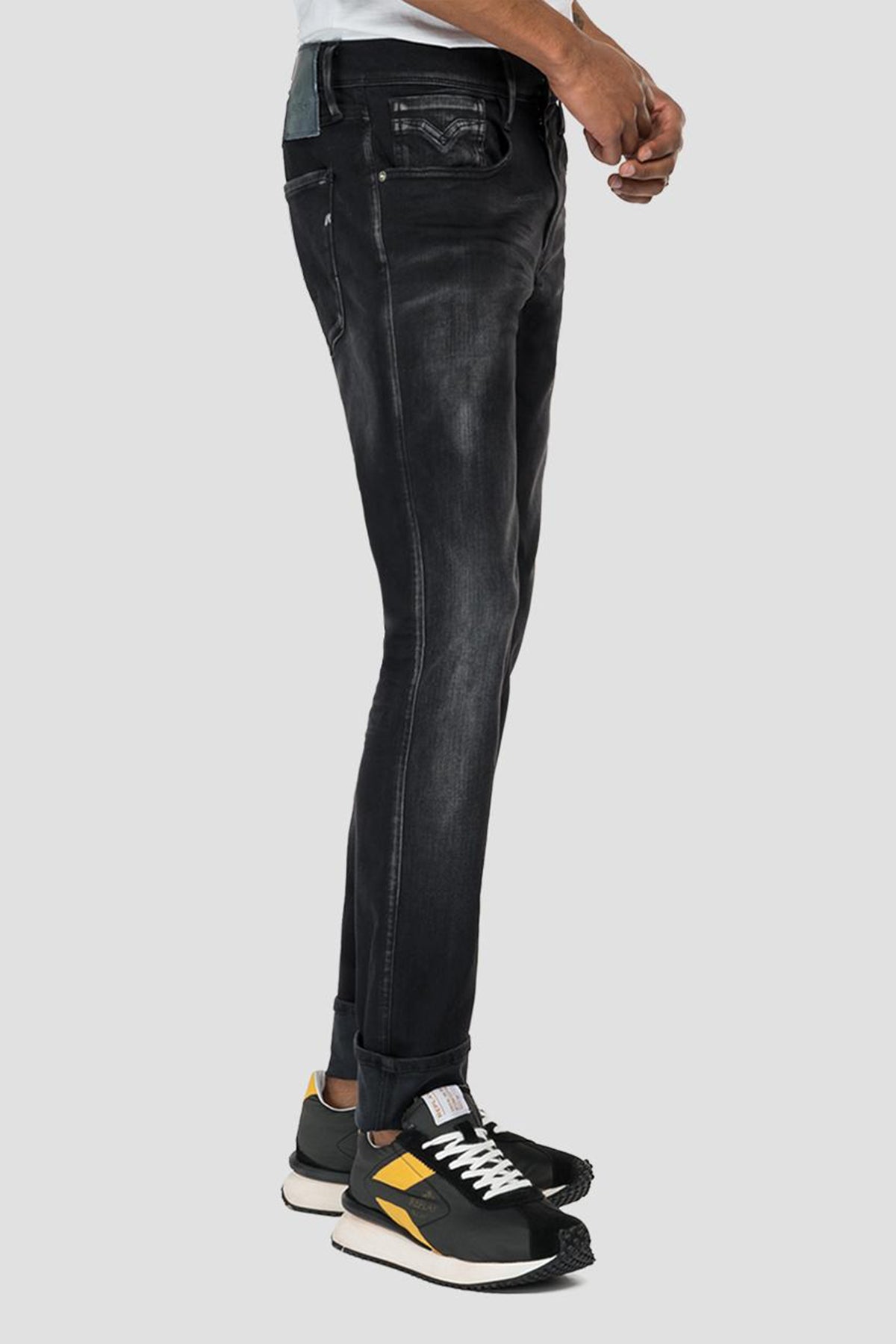 Replay Re-Used Hyperflex Anbass Slim Fit Jeans-Libas Trendy Fashion Store