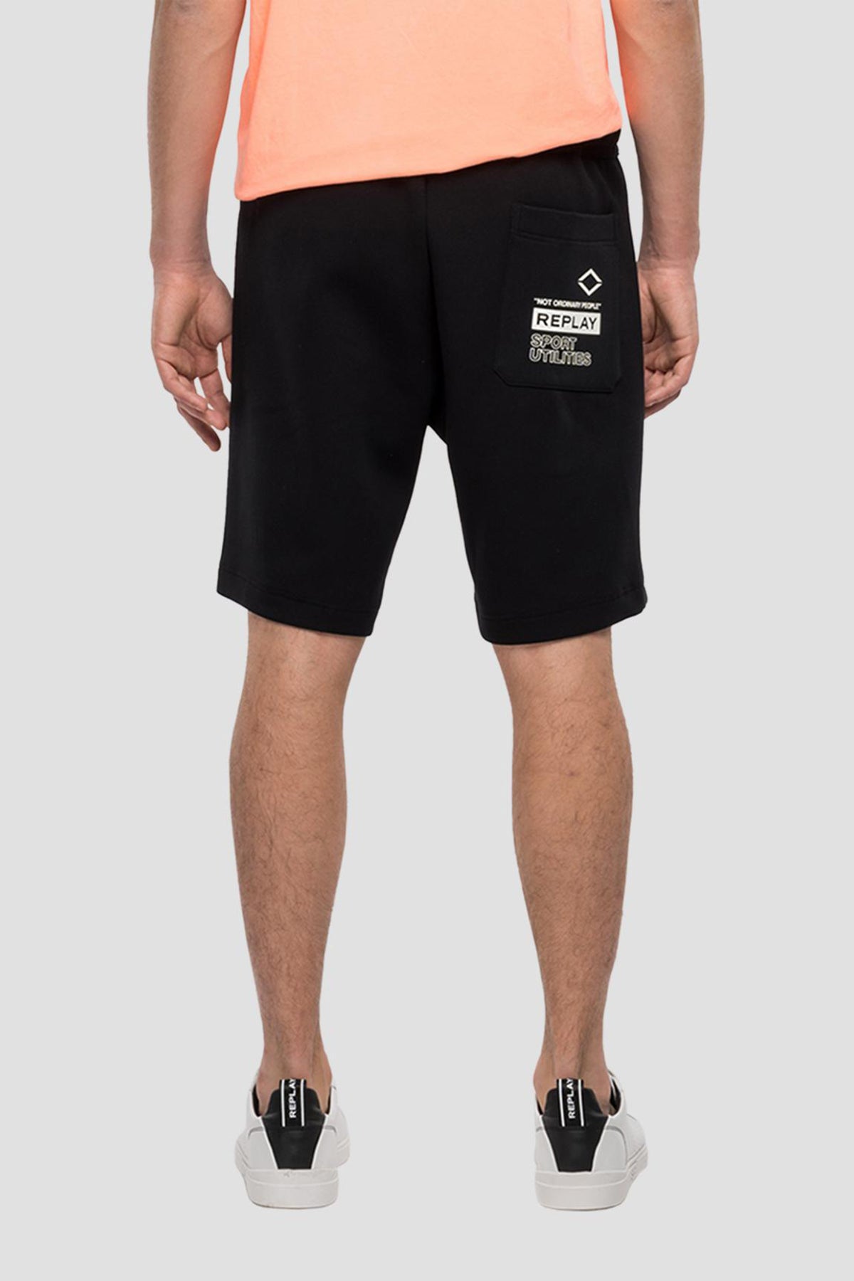 Replay Beli Lastikli Streç Şort-Libas Trendy Fashion Store