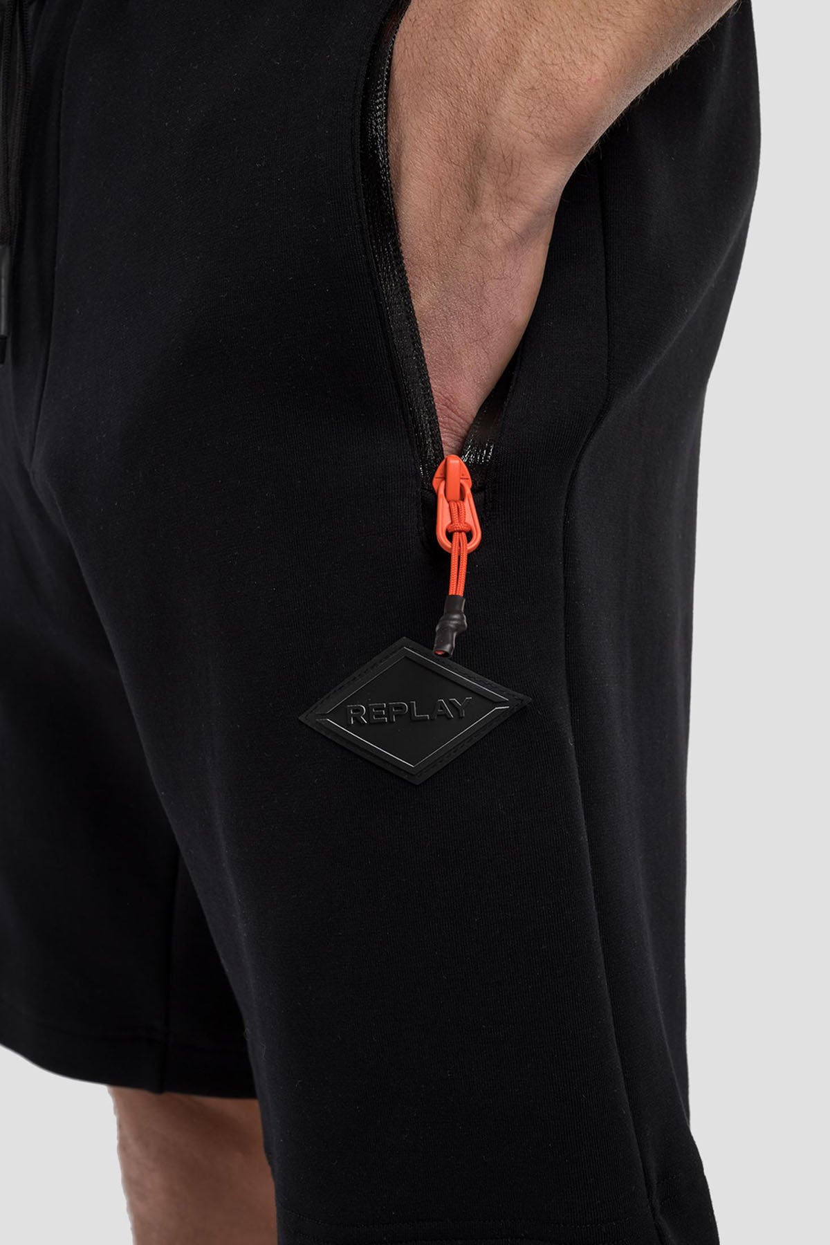 Replay Beli Lastikli Streç Şort-Libas Trendy Fashion Store