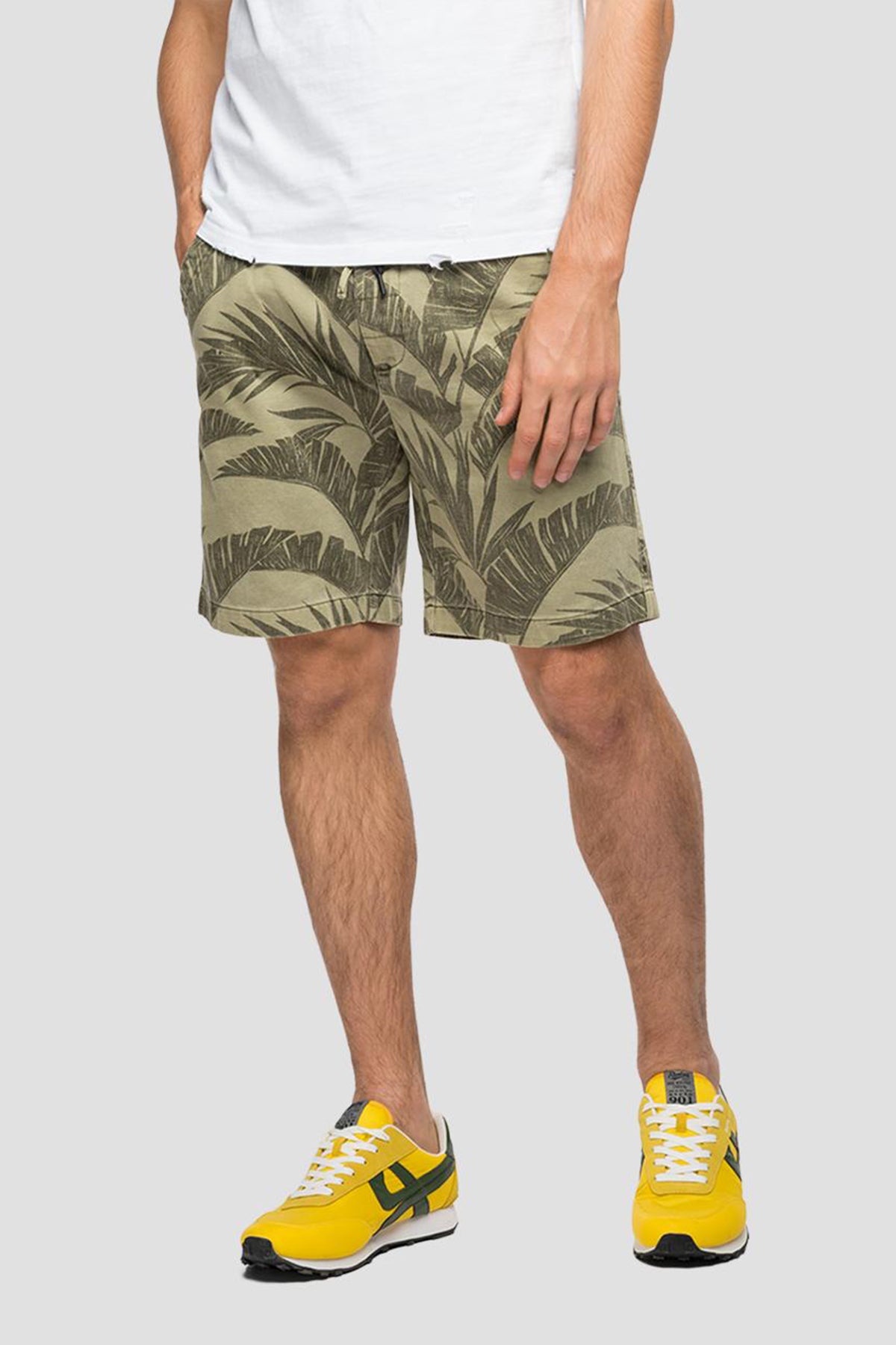 Replay Beli Lastikli Desenli Şort-Libas Trendy Fashion Store