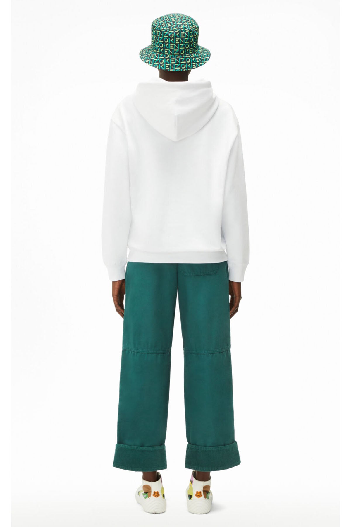 Kenzo Baskılı Kapüşonlu Sweatshirt-Libas Trendy Fashion Store