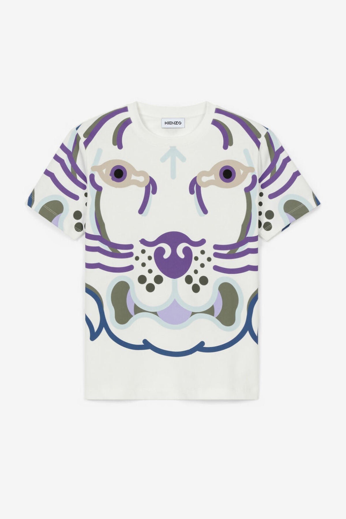 Kenzo K-Tiger Kaplan Logolu Loose Fit T-shirt-Libas Trendy Fashion Store