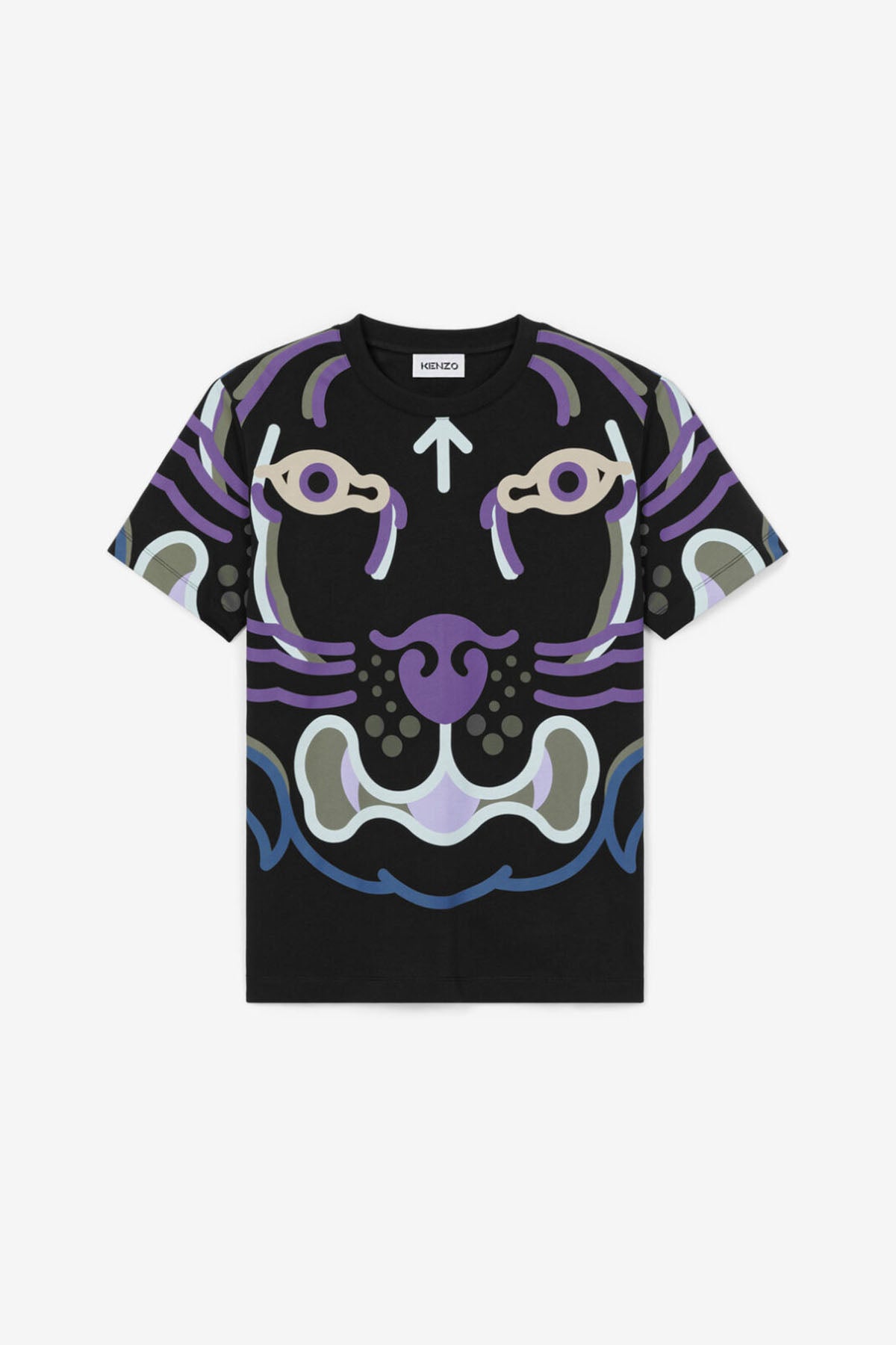 Kenzo K-Tiger Kaplan Logolu Loose Fit T-shirt-Libas Trendy Fashion Store