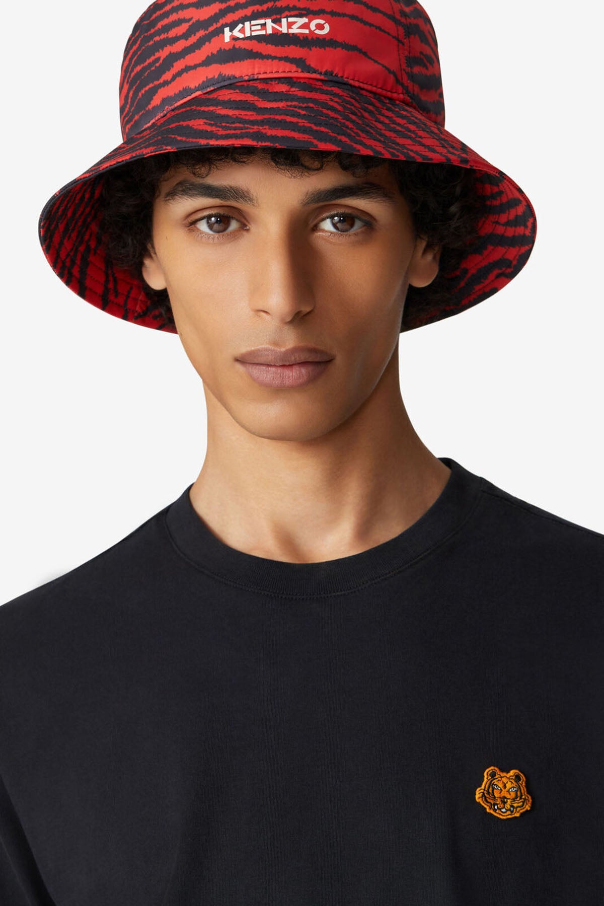 Kenzo Kaplan Logolu Yuvarlak Yaka T-shirt-Libas Trendy Fashion Store