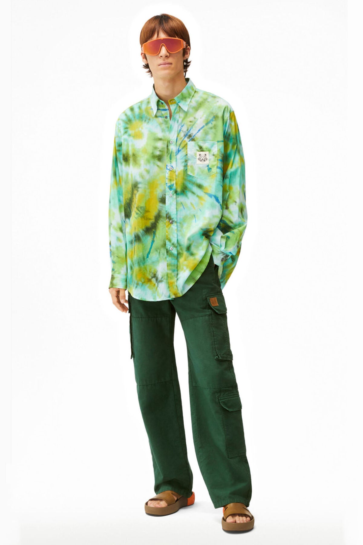 Kenzo Batik Desenli Cep Detaylı Gömlek-Libas Trendy Fashion Store