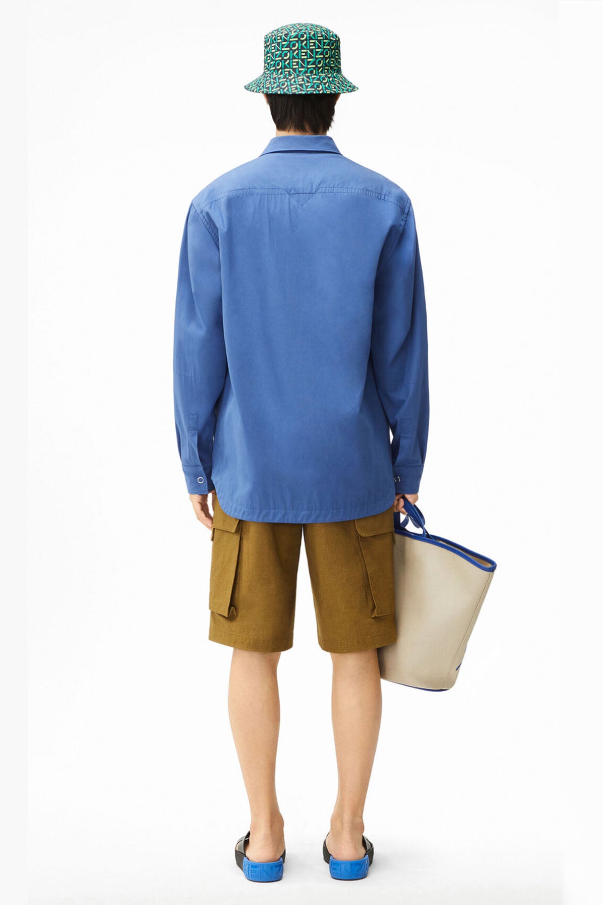 Kenzo Çıtçıt Düğmeli Gömlek Ceket-Libas Trendy Fashion Store