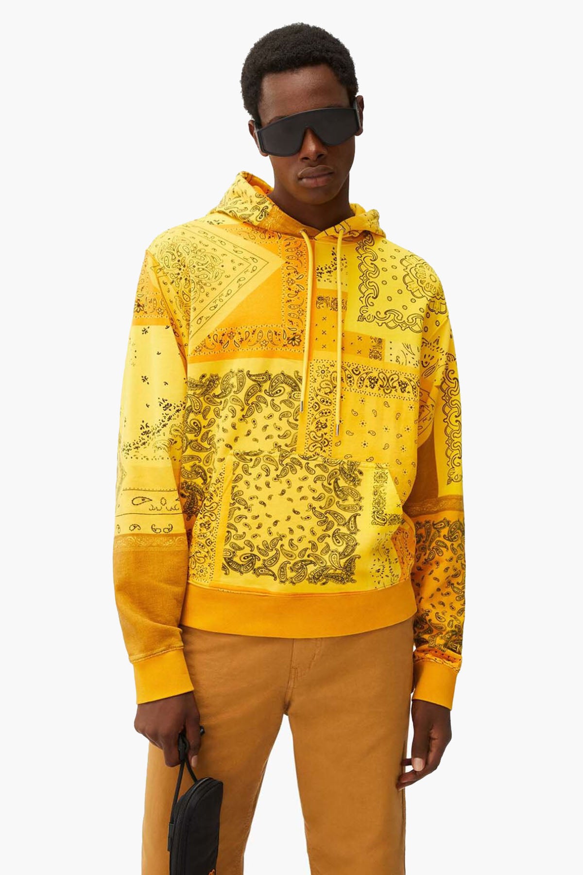 Kenzo Şal Desenli Kapüşonlu Sweatshirt-Libas Trendy Fashion Store