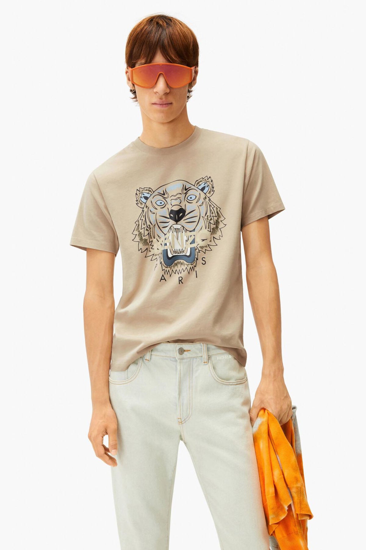 Kenzo Kaplan Logolu T-shirt-Libas Trendy Fashion Store